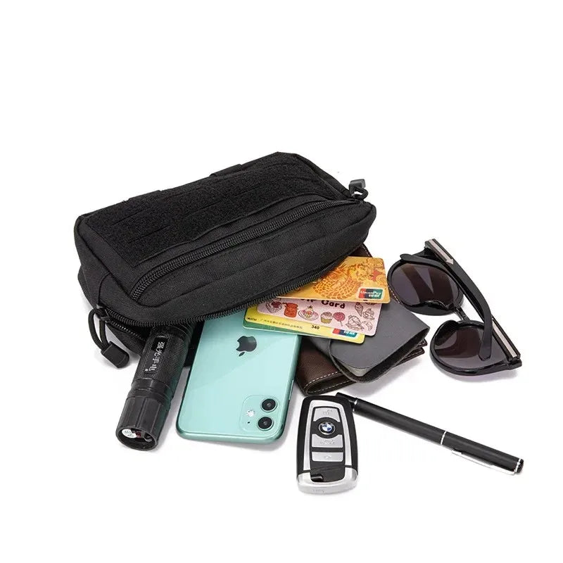 Tactical Molle Pouch  Compact Water-Resistant Utility Bag for Hunting & Outdoor