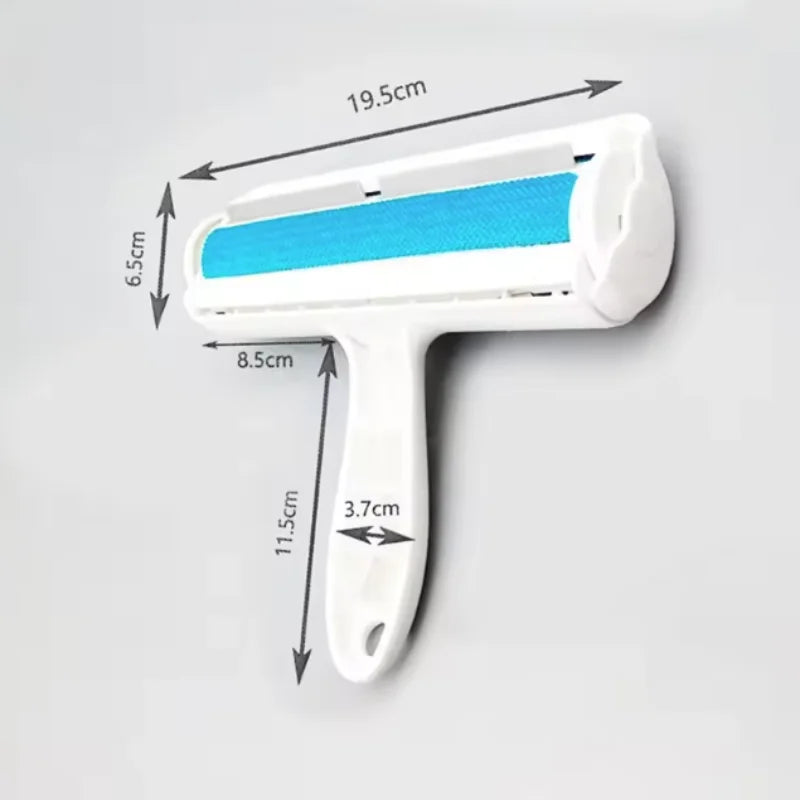 Pet Hair Remover Roller Self Cleaning Lint Remover for Dog Cat One Hand Operate Pet Hair Cleaning Tool