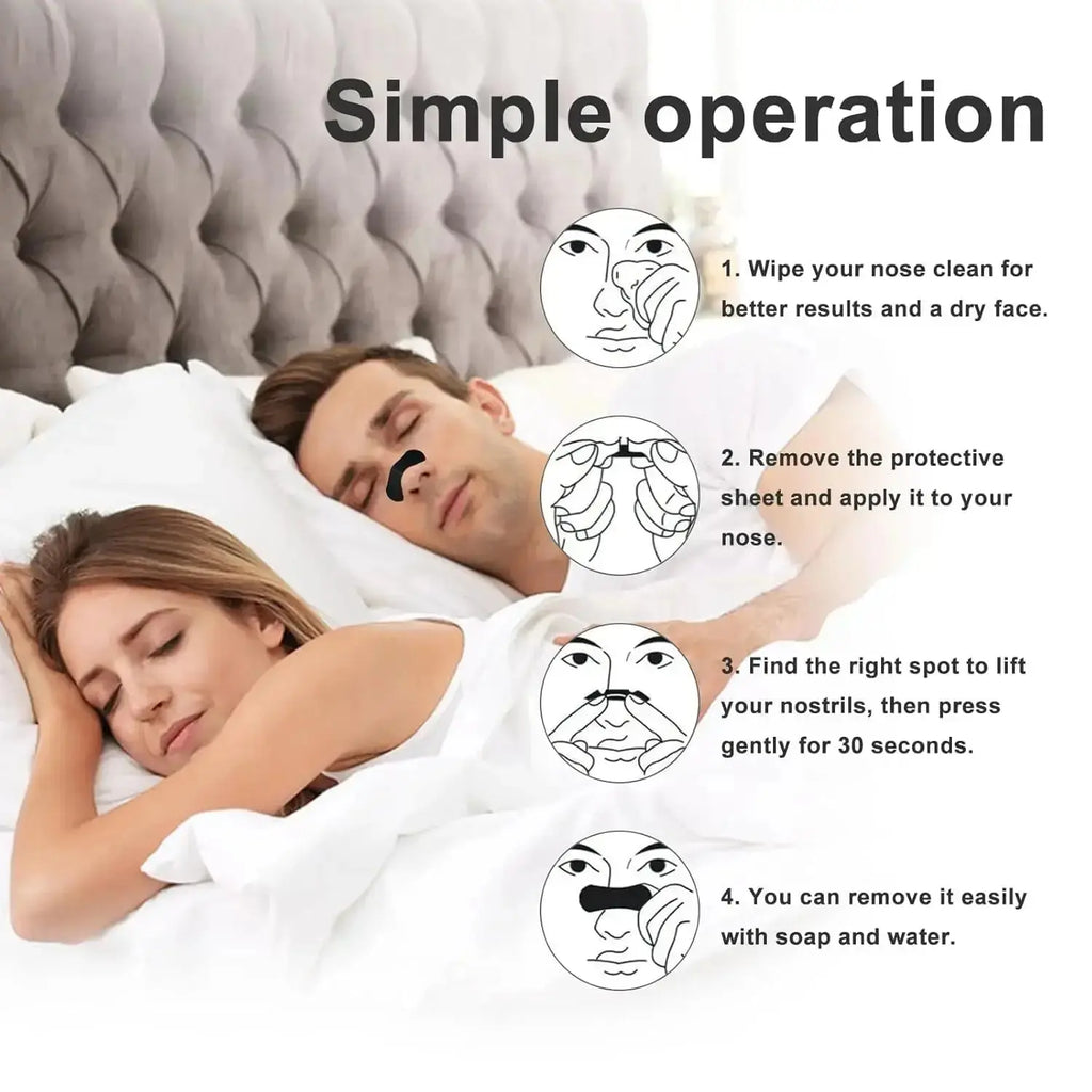 Breathing Support Nasal Strips for Sleep & Sports Zippmart