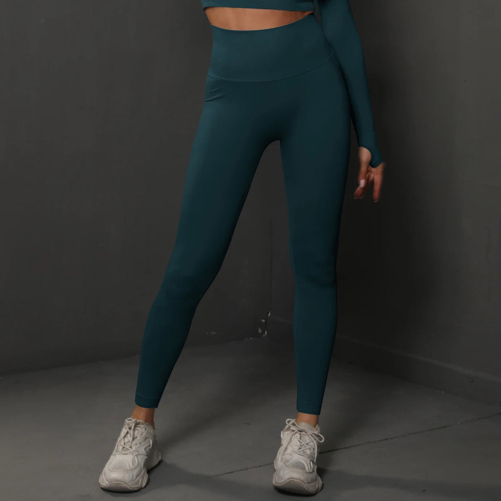 Seamless High Waist Booty Lifting Leggings For Women Yoga Fitness Zippmart