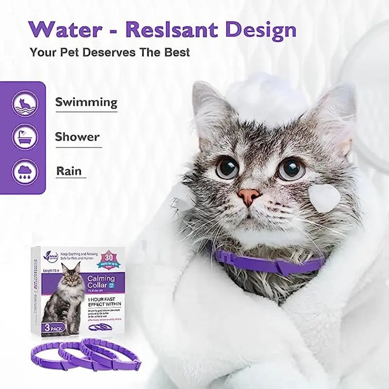 Calming Pheromone Collars for Dogs & Cats Zippmart