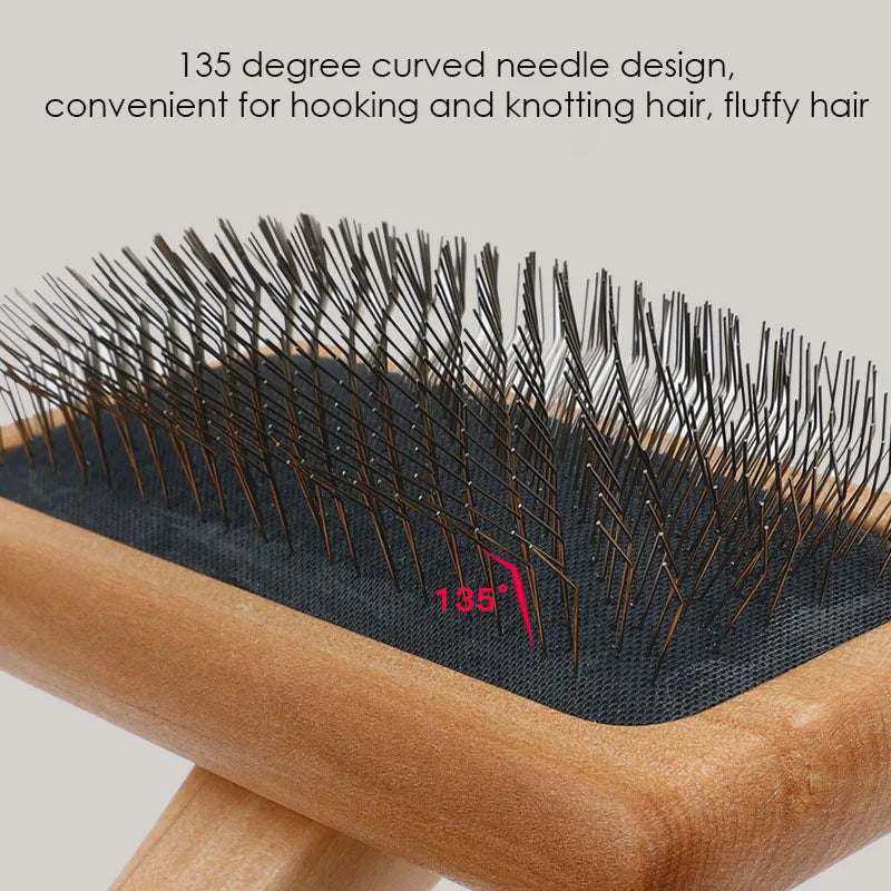 Pet Hair Removal Comb Dog Cat Slicker Brush Pet Hair Knotting Remover Comb for Cats Dogs Puppy Grooming Tool Cat Dog Accessories