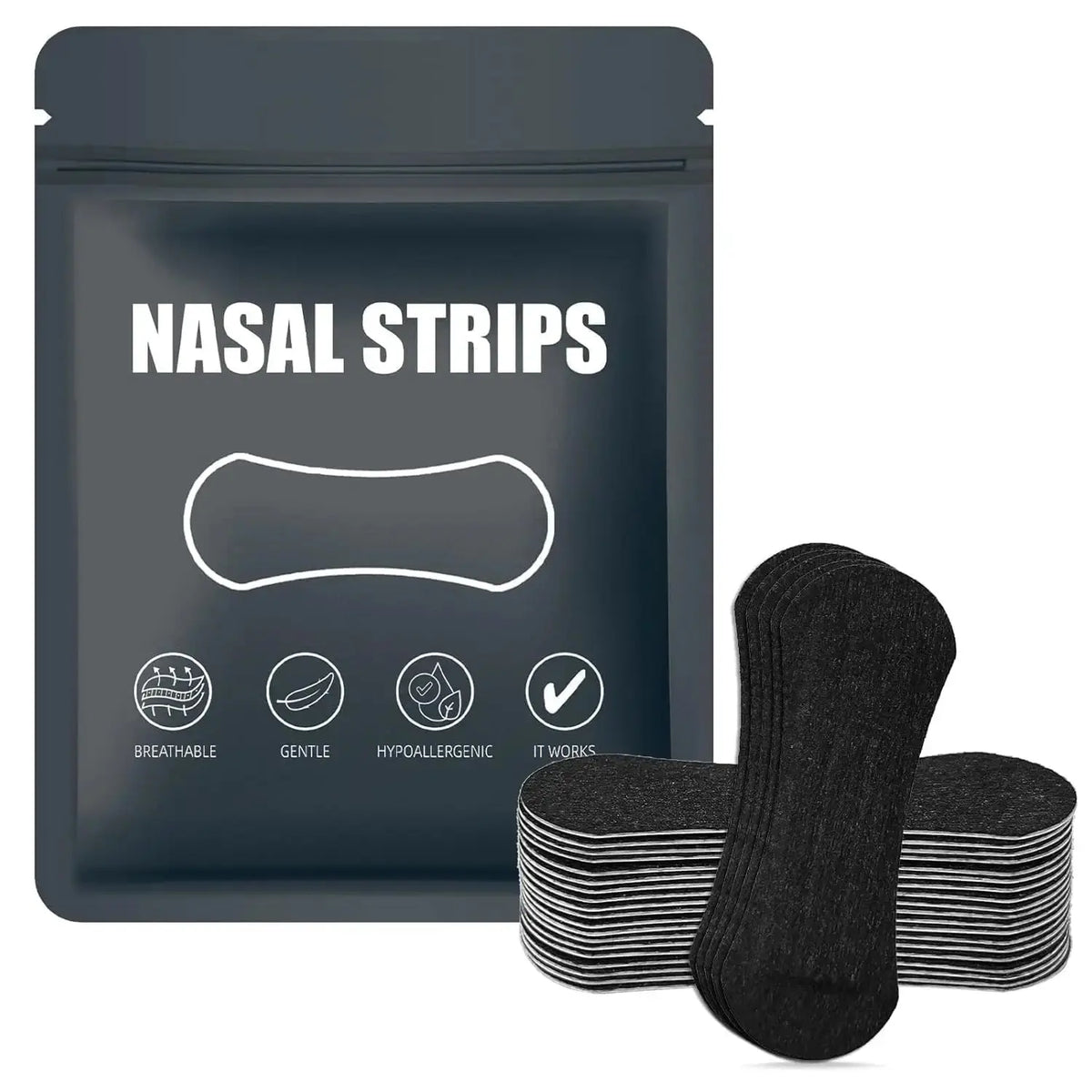 Breathing Support Nasal Strips for Sleep & Sports Zippmart