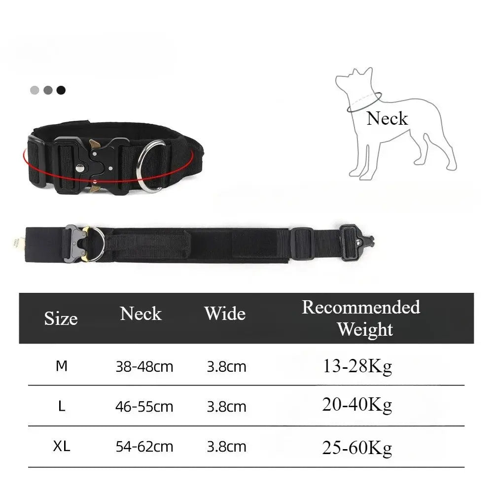 Adjustable Tactical Dog Harness Zippmart