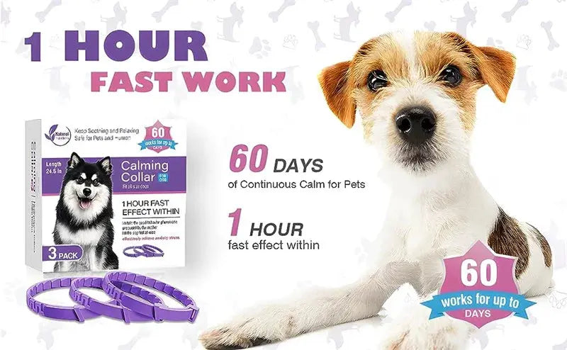 Calming Pheromone Collars for Dogs & Cats Zippmart