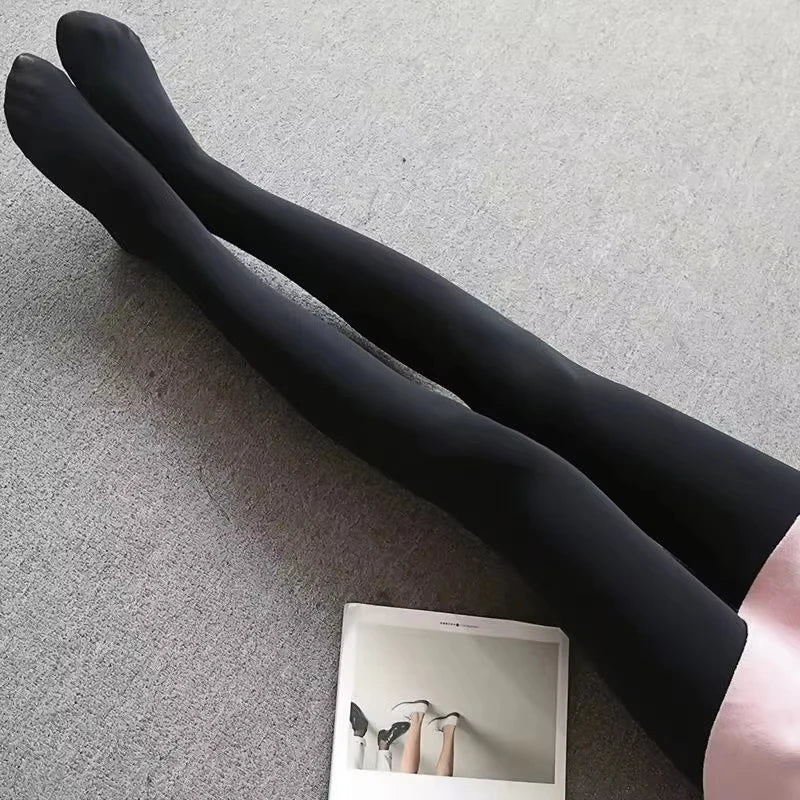 Womens 80D Seamless Warm Tights and Stockings for Fall Winter Zippmart