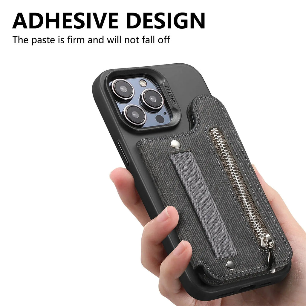 Flip Phone Wallet Case with Card Holder Zippmart