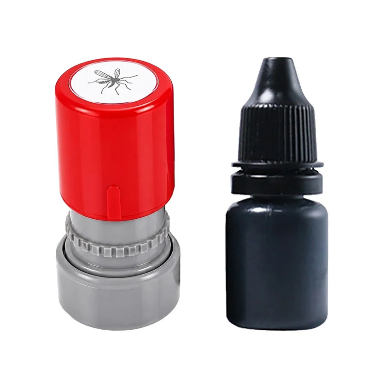 Prank Mosquito Stamp Kit – Self-Inking Funny Stamper Set for April Fools, Parties & Crafts