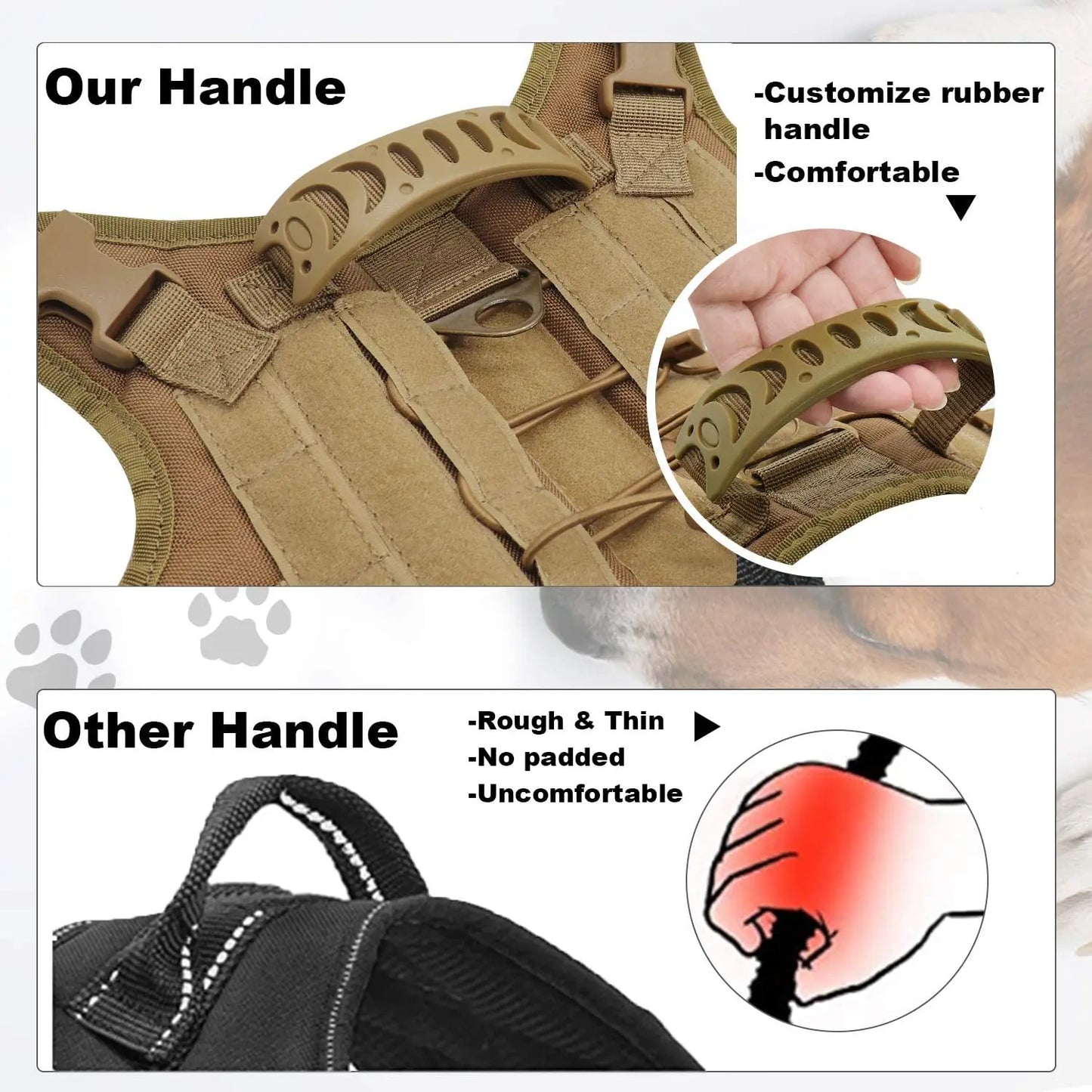 Cat Puppy Tactical Vest Training Harness Adjustable Military Outdoor Working Cat Harness  Dog Accessories for Small Dogs