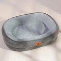Washable Plush Corduroy Dog Bed Zippmart