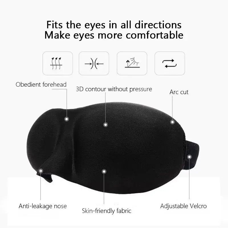 3D Blackout Sleeping Mask Zippmart