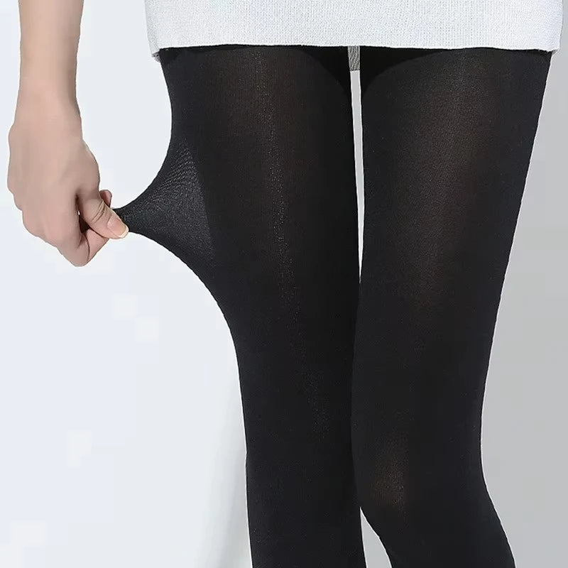 Womens 80D Seamless Warm Tights and Stockings for Fall Winter Zippmart