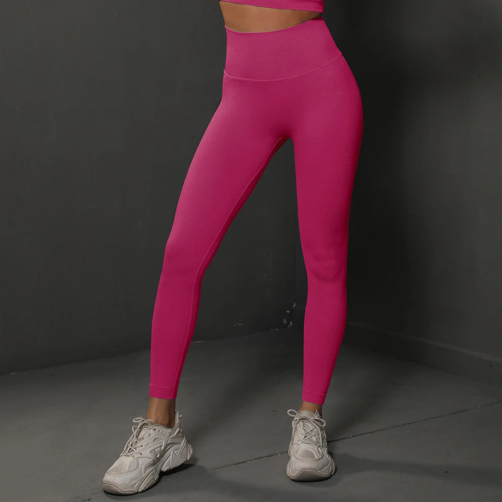 Seamless High Waist Booty Lifting Leggings For Women Yoga Fitness Zippmart