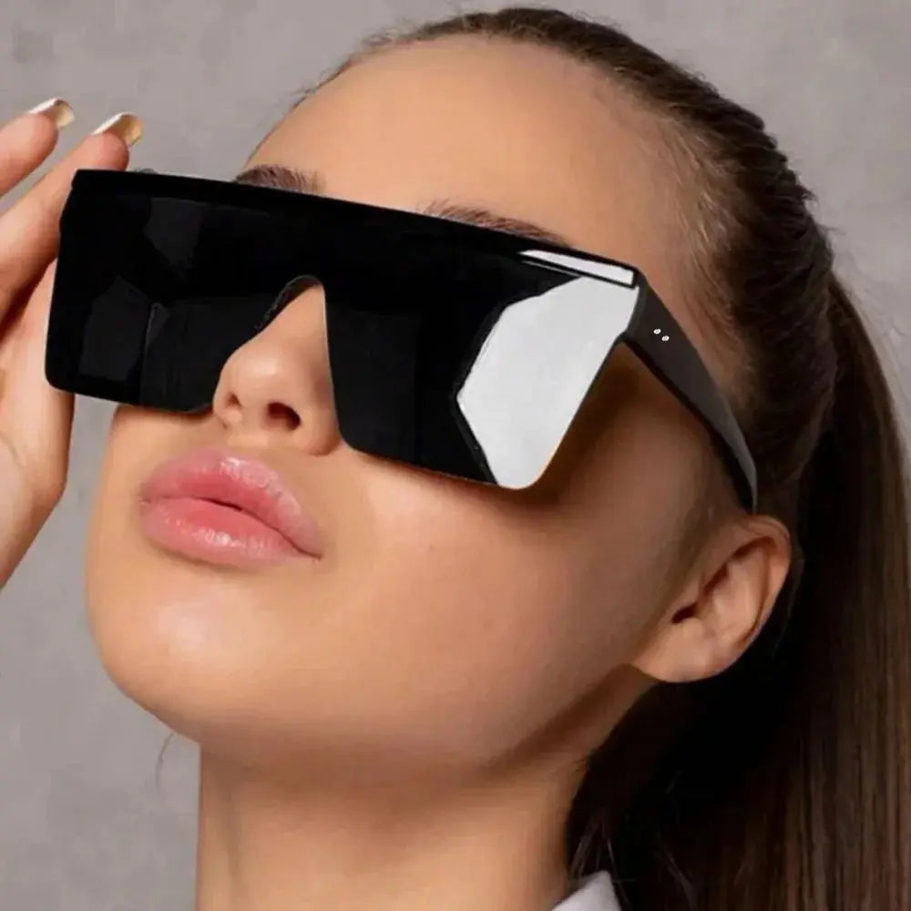 Retro Gradient Square Sunglasses Zippmart