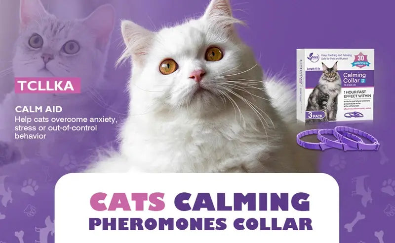 Calming Pheromone Collars for Dogs & Cats Zippmart