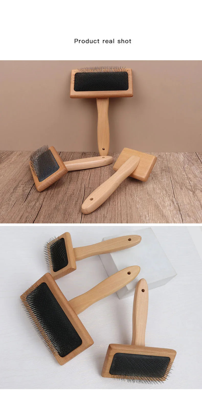 Pet Hair Removal Comb Dog Cat Slicker Brush Pet Hair Knotting Remover Comb for Cats Dogs Puppy Grooming Tool Cat Dog Accessories