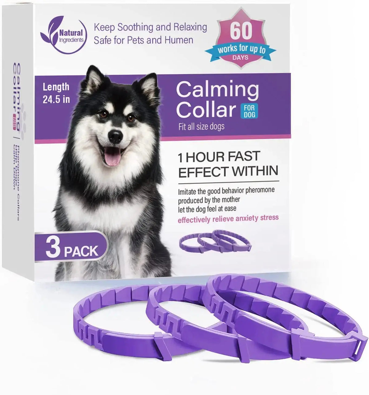 Calming Pheromone Collars for Dogs & Cats Zippmart