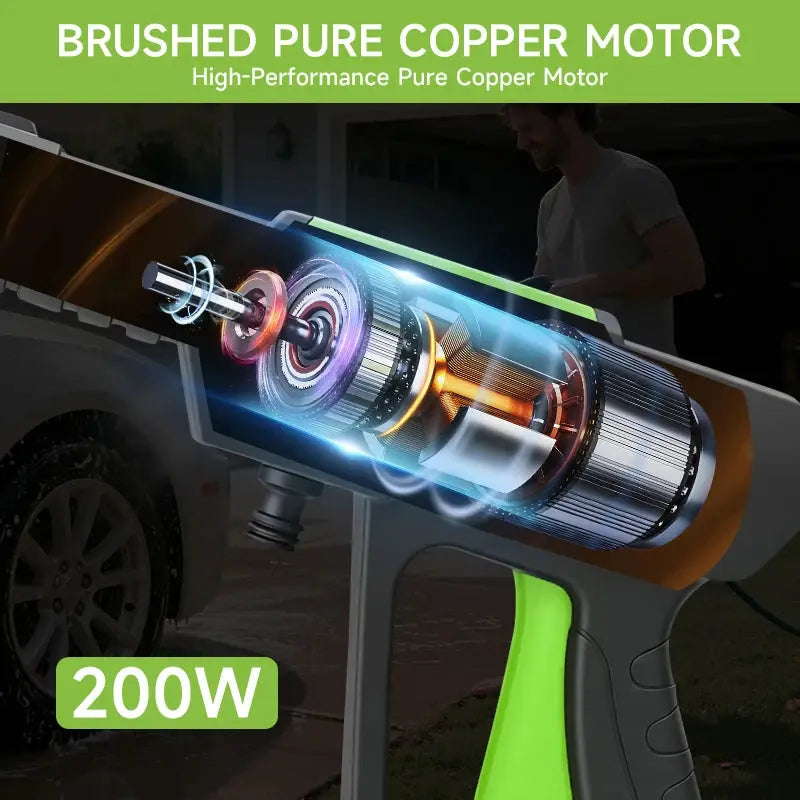 Cordless Car Washing & Garden Water Gun Zippmart