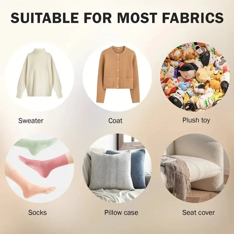 Electric Fabric Shaver & Lint Remover – USB Rechargeable Sweater Fuzz Remover