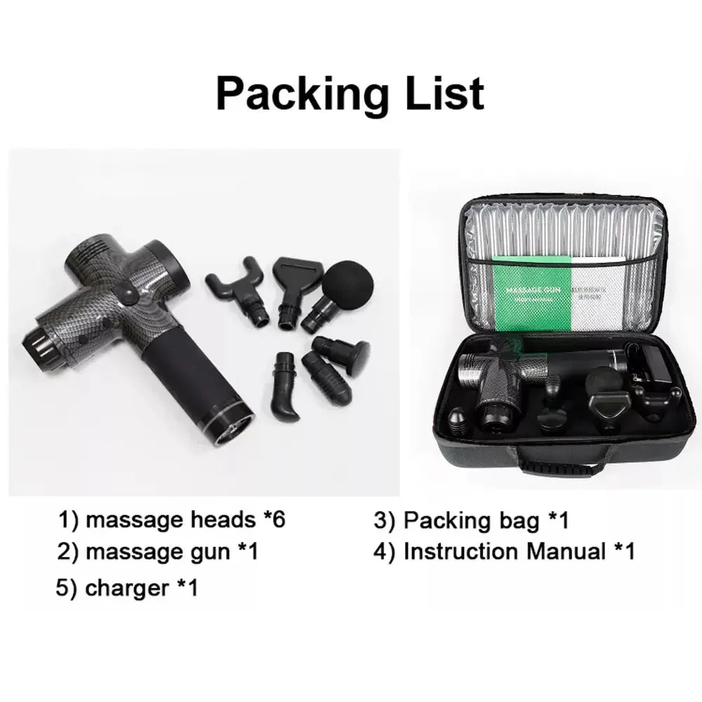 Deep Tissue Massage Gun for Body & Neck Zippmart