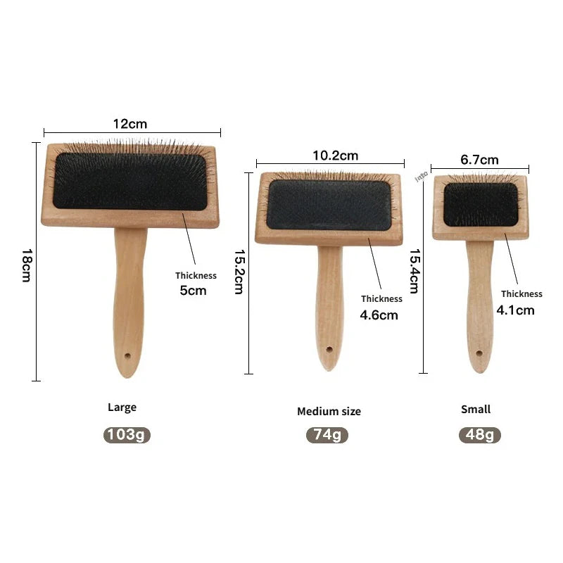 Pet Hair Removal Comb Dog Cat Slicker Brush Pet Hair Knotting Remover Comb for Cats Dogs Puppy Grooming Tool Cat Dog Accessories