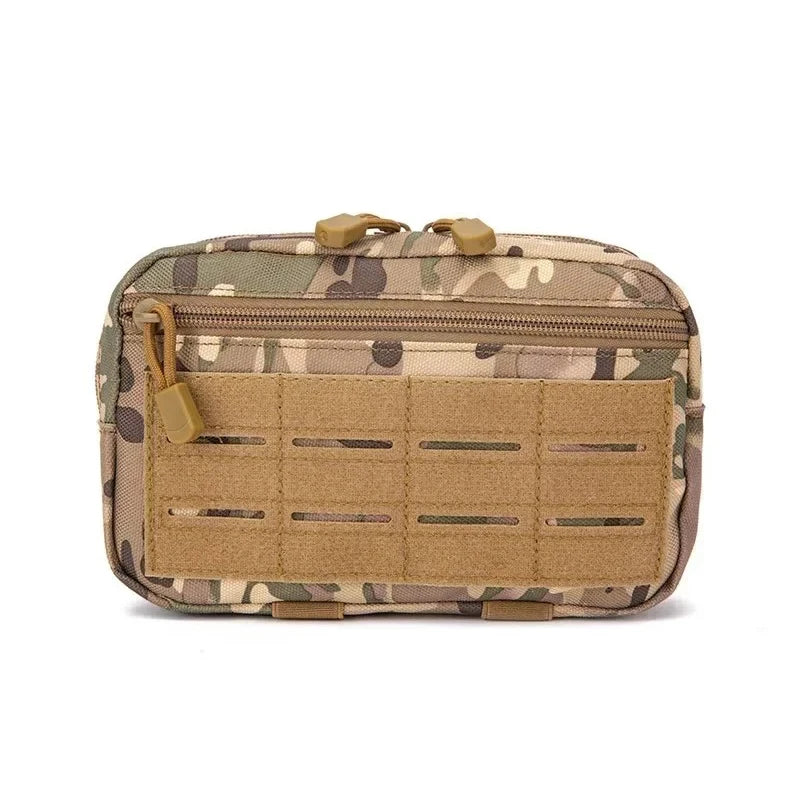 Tactical Molle Pouch  Compact Water-Resistant Utility Bag for Hunting & Outdoor
