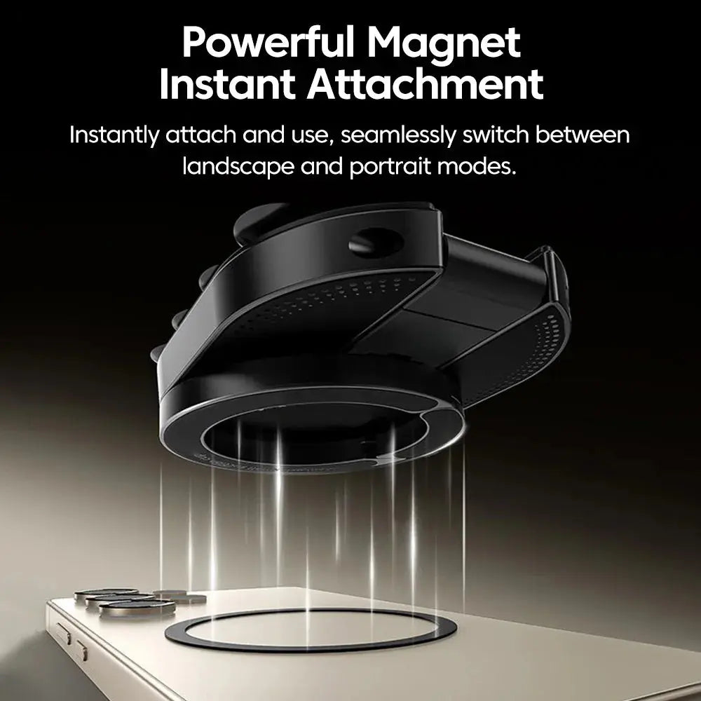 3-in-1 Magnetic Suction Cup Phone Stand Zippmart