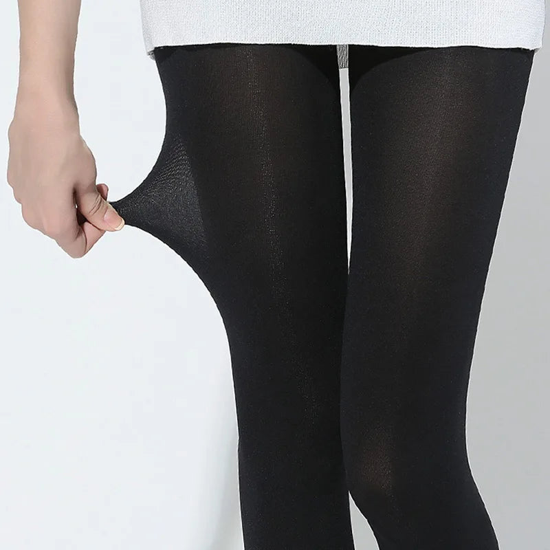 Womens 80D Seamless Warm Tights and Stockings for Fall Winter Zippmart