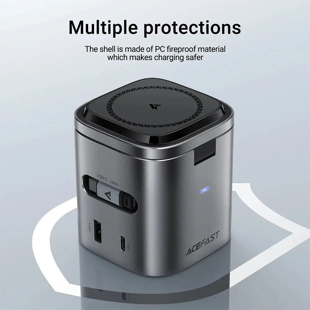 ACEFAST 6-in-1 Magnetic Wireless Charging Station Zippmart