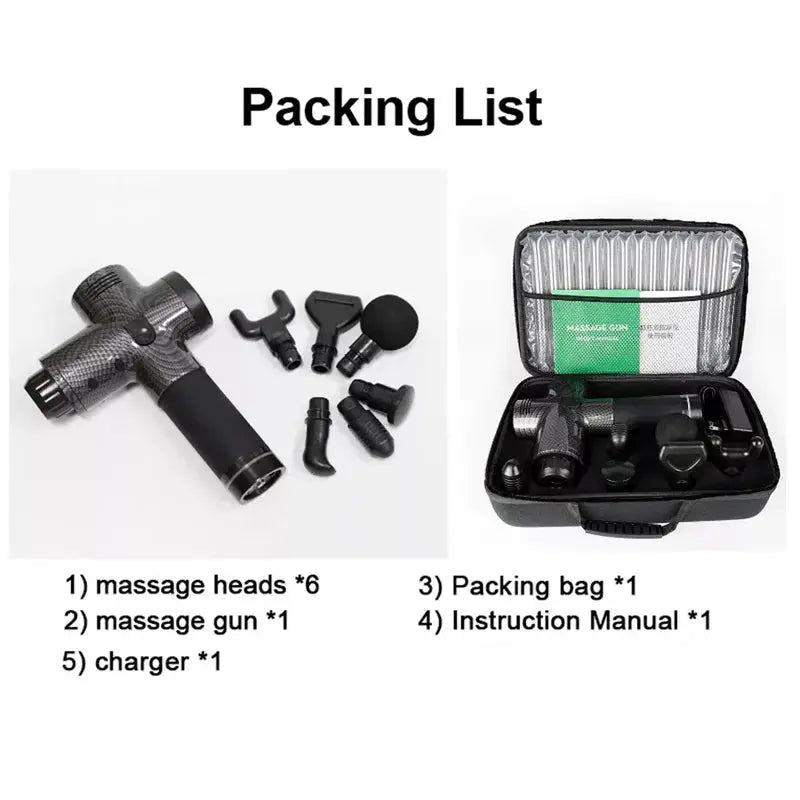 Deep Tissue Massage Gun for Body & Neck Zippmart