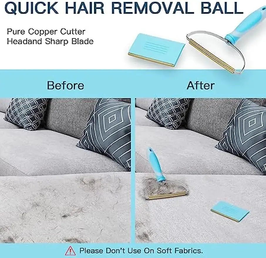 Telescopic Carpet Rake Pet Hair Remover Zippmart