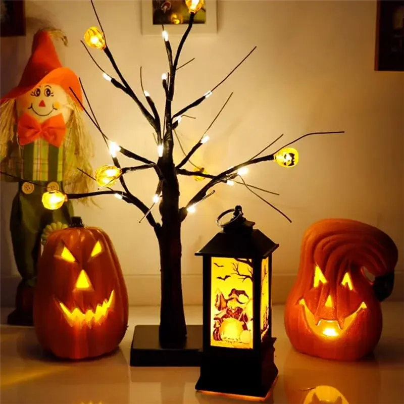 LED Halloween Pumpkin Lamp Zippmart