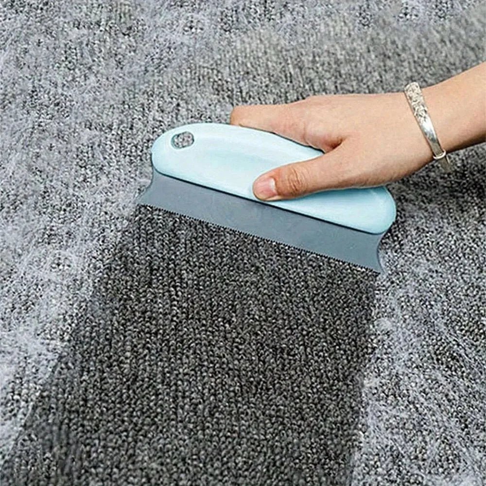 1pcs Pet Hair Remover Brush for Dogs & Cats, Gentle Fur Grooming Tool for Furniture, Clothes & Home Cleaning